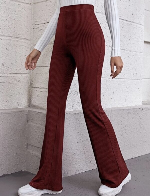 pantaloni bordeaux